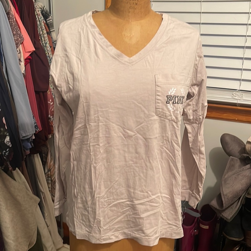 Pink long sleeve tshirt